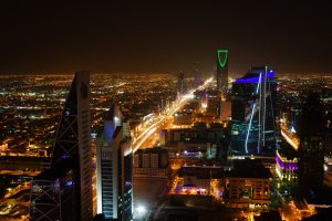 City of Riyadh at night